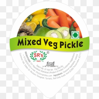 Products - Pickled Mixed Vegetables Label, HD Png Download