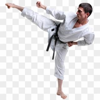 Picture Library Download Karate Clipart Guy - Karate Man, HD Png Download