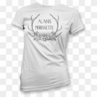 Antlers T-shirt - Women's - T Shirt, HD Png Download