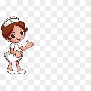 Instructive Cartoon Nursing Pictures Nurse Doctor 3508 - Dibujos De Enfermera Con Fondo Transparente, HD Png Download