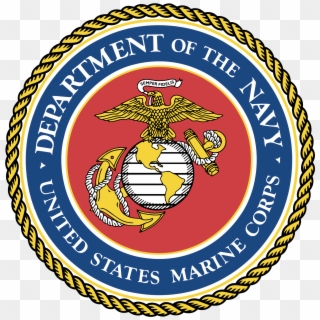 Department Of The Navy Logo Png Transparent - Official Us Marine Logo, Png Download