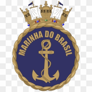 Coat Of Arms Of The Brazilian Navy - Marinha Do Brasil, HD Png Download