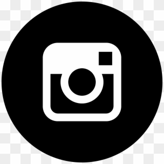 Instagram Circle Logo Black And Ahite Circle Transparent
