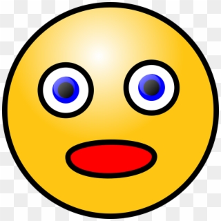 Cartoon Surprised Face - Amazed Face, HD Png Download