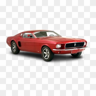 Red Ford Mustang Mach Car Png Image - 65 Ford Mustang Mach, Transparent Png