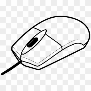 Adamsmanor Net - Computer Mouse Clipart Black And White, HD Png Download