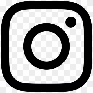 Black And White Instagram Logo - Instagram Logo 2018 Vector, HD Png Download