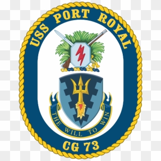Uss Port Royal Cg-73 Crest - Battle Of Bunker Hill Symbol, HD Png Download