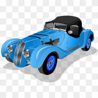 Buying A Vintage Car - Clip Art Vintage Car, HD Png Download