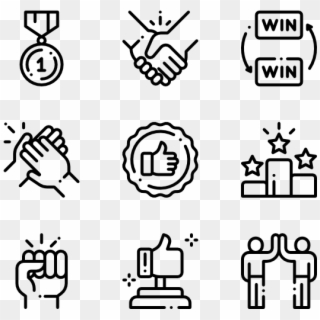 Winning - Achievement Icons, HD Png Download