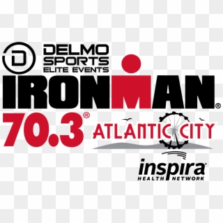 3 Atlantic City Triathlon By Delmo Sports -color Title - Inspira Health Network, HD Png Download