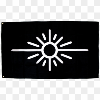 Black Flag W/ White Sun Logo - Petit Biscuit Logo, HD Png Download