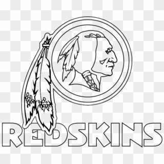Washington Redskins Png Transparent Images - Washington Redskins Logo Drawing, Png Download
