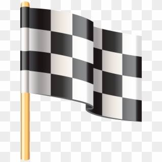Checkered Flag Png Clip Art - Checkered Race Flag Hd Transparent, Png Download