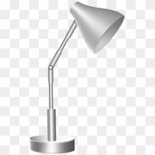 Silver Desk Lamp Png Clip Art, Transparent Png