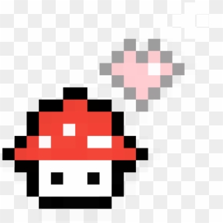 Cute Random Mushroom - Nest Ball Pixel Art, HD Png Download
