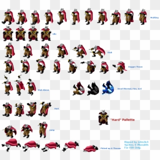 Captainclaw Enemies Cutthroat ] - Cartoon, HD Png Download
