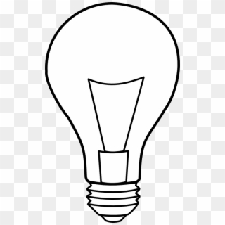 Light Bulb Clip Art Png - White Light Bulb Vector, Transparent Png