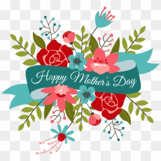 Happy Mothers Day Bouquet - Happy Mother's Day Simple, HD Png Download