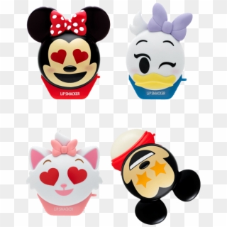 Disney Emoji Lip Balm 4 Pack - Lip Smacker Emoji, HD Png Download