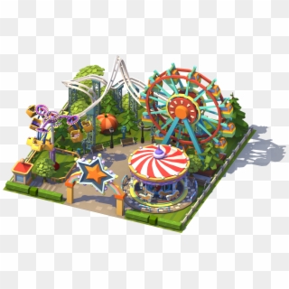 Picture Park - Simcity Amusement Park, HD Png Download