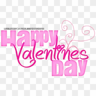 Happy Valentines Day Free Download - Happy Valentines Day Pink Png, Transparent Png