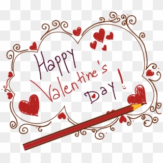 Happy Valentine's Day Free Download Png - Happy San Valentine's Day, Transparent Png