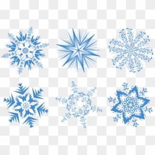 Snowflakes Png Image - Realistic Snowflake Transparent Background, Png Download