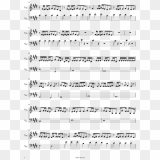 Mrs Potato Head Cello Vocal Sheet Music For Voice Cello - Partitura Bad David Guetta, HD Png Download