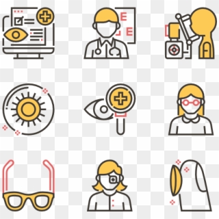 Optometrist Elements - Icon, HD Png Download