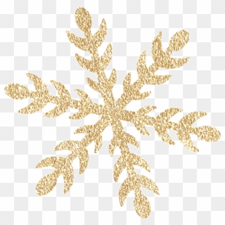 #heypik #winter #snow #white #cold #freezing #ice #polar - Transparent Background Gold Snowflake, HD Png Download