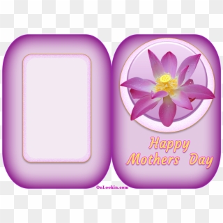Happy Mothers Day Lilac Lotus Flower - Sacred Lotus, HD Png Download