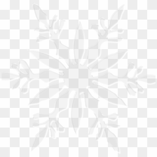 Transparent Background Snowflake Png, Png Download