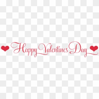 Happy Valentine's Day Png Transparent Images - Happy Valentines Day Clipart Transparent, Png Download