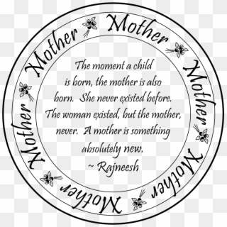 Happy Mother's Day Png - Circle, Transparent Png