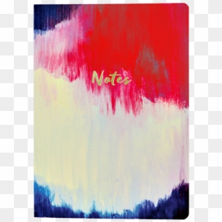 A5 Flexi Waterclour Abstract Brush Stroke - Notebook, HD Png Download