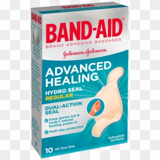 Advanced Healing Regular 10s - Band Aid Advanced Healing Spot, HD Png Download