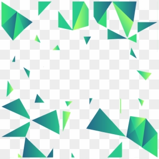 Green Geometric Backgrounds Png - Geometric Background Green Png, Transparent Png