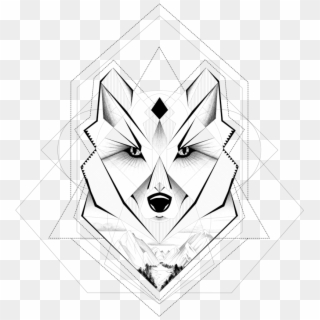 Wolf Geometric Png - Wolf Transparent Geometric Png, Png Download