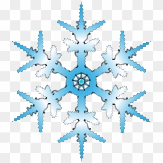 Snowflake Background Clip Art - Flocon Transparent, HD Png Download