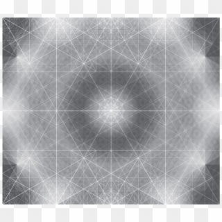 Abstract Geometric Vector Pattern - Monochrome, HD Png Download