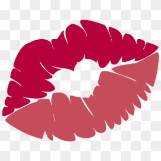 Kiss, Lips, Mouth, Red, Love, Rosa, Heart, Valentine - Lips Emoji Png, Transparent Png
