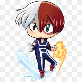 Chibi Shouta Todoroki I Haven't Watched Much Of My - My Hero Academia Drawing, HD Png Download