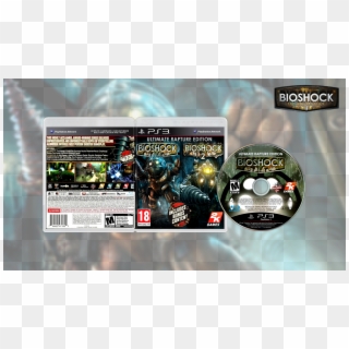 Bioshock Ultimate Rapture Edition Usa/europe Ps3 Download - Bioshock 2 Cover, HD Png Download