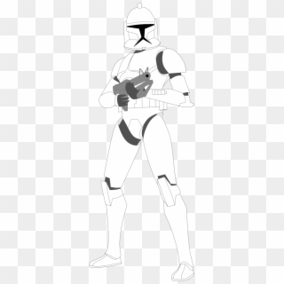 Clone Trooper With Dc, HD Png Download