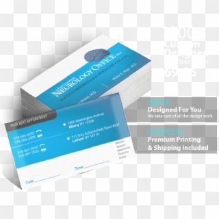 Medical Business Cards Appointment Cards - Graphic Design, HD Png Download