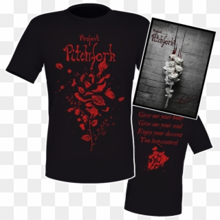Set 2cd Book Shirt Project Pitchfork Blood - Project Pitchfork Souls Island, HD Png Download