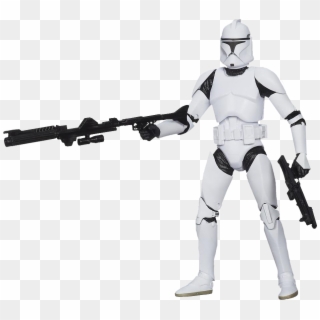 Clone Trooper 6 Star Wars Black Series Action Figure - Star Wars Clone Trooper Toy Black Series, HD Png Download
