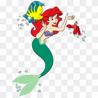 Little Mermaid In Shell transparent PNG - StickPNG