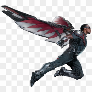 Extendable Wing Type Design Used In The Avengers - Falcon Marvel, HD Png Download
